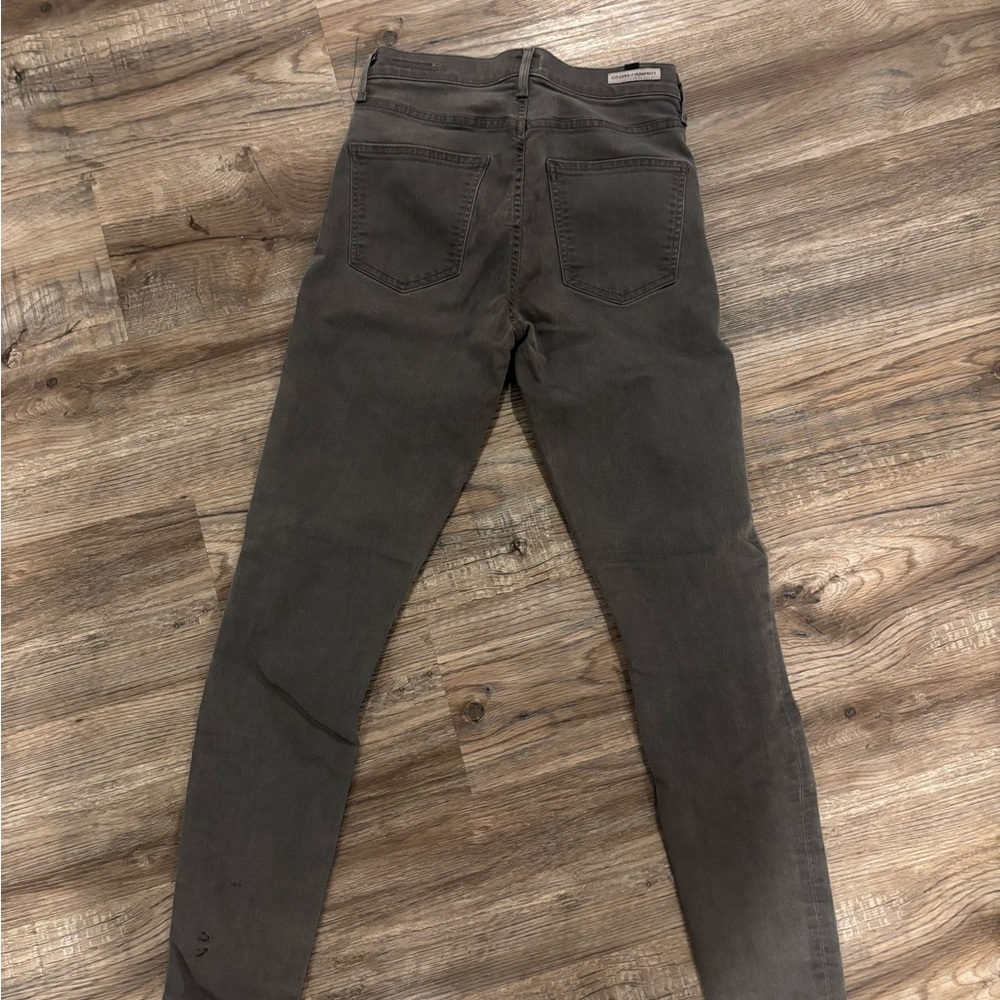Citizens Of Humanity Women's Gray Skinny Jeans